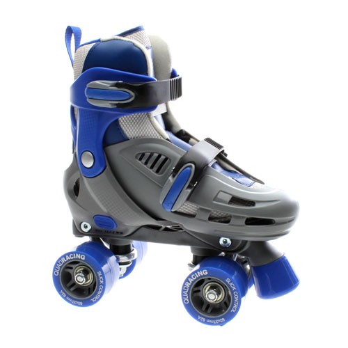 Nuevo SFR Storm Boys/girls Quad Patines Roller En Blue/grey Tamaños Jnr