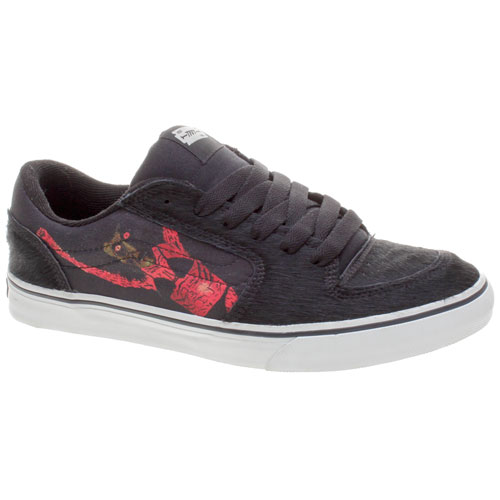 black pony hair shoes